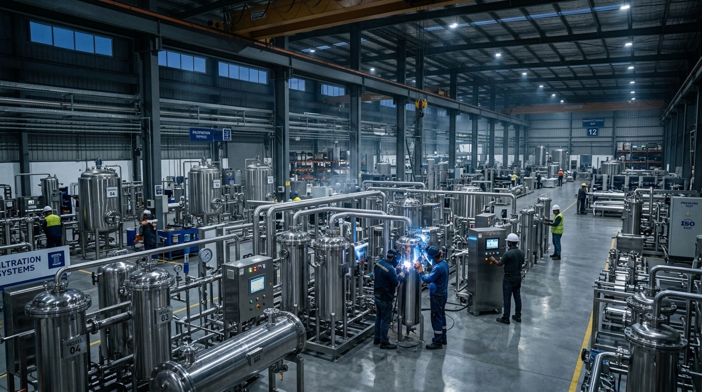 Top Industrial Filtration Products Manufacturer in India - VVIOK Industry